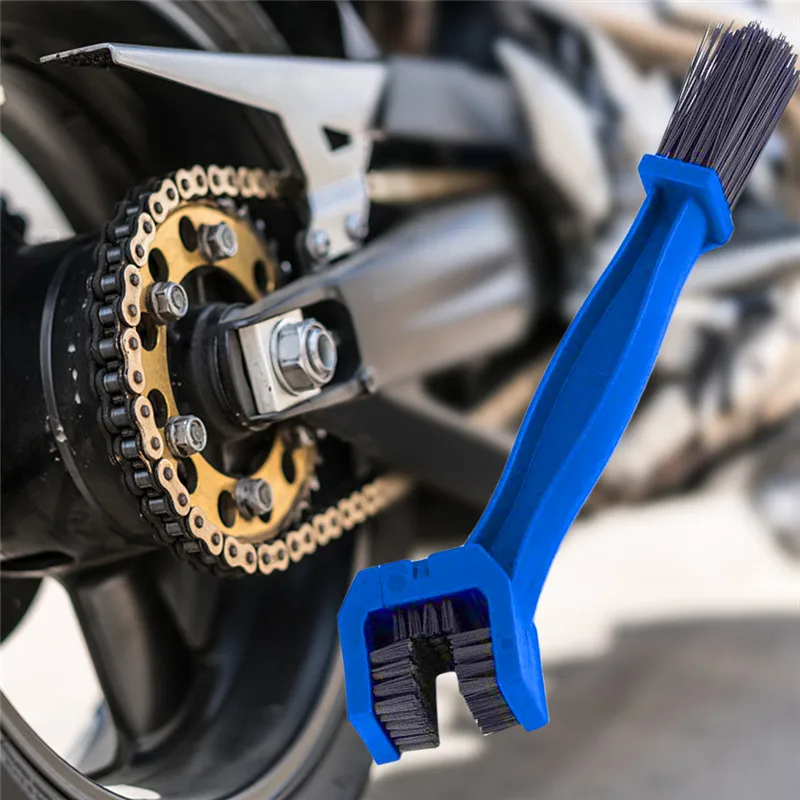 1 Инструмент для чистки грязевых щеток, подходящий для обслуживания обода, шин, мотоциклов, велосипедов, автозапчастей и чистки зубчатых цепей Изображение 5