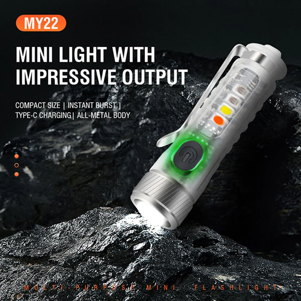 Светодиодный мини-фонарик XPG2 с брелками ультрафиолетового фиолетового света 395нм 400лм Карманный фонарик Изображение 2