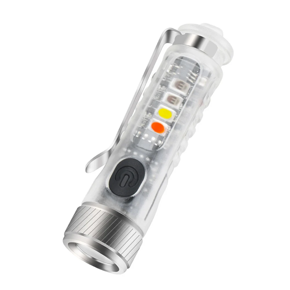 Светодиодный мини-фонарик XPG2 с брелками ультрафиолетового фиолетового света 395нм 400лм Карманный фонарик Изображение 3