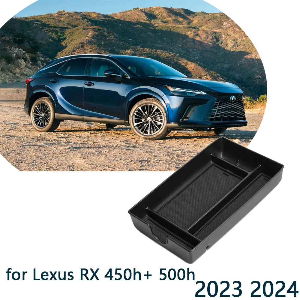 Ящик Для Хранения Центрального Подлокотника Автомобиля Lexus RX 450 h + 500 h 350 350h Hybrid 2023 2024 Center Sundries Packing Organizer Аксессуары Изображение 0