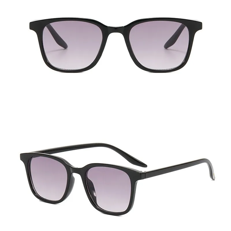 Солнцезащитные очки с абажуром UV400 в стиле панк для вождения, Градиентные Линзы, Брендовые Дизайнерские Модные Мужские Женские солнцезащитные очки, Квадратные Изображение 5