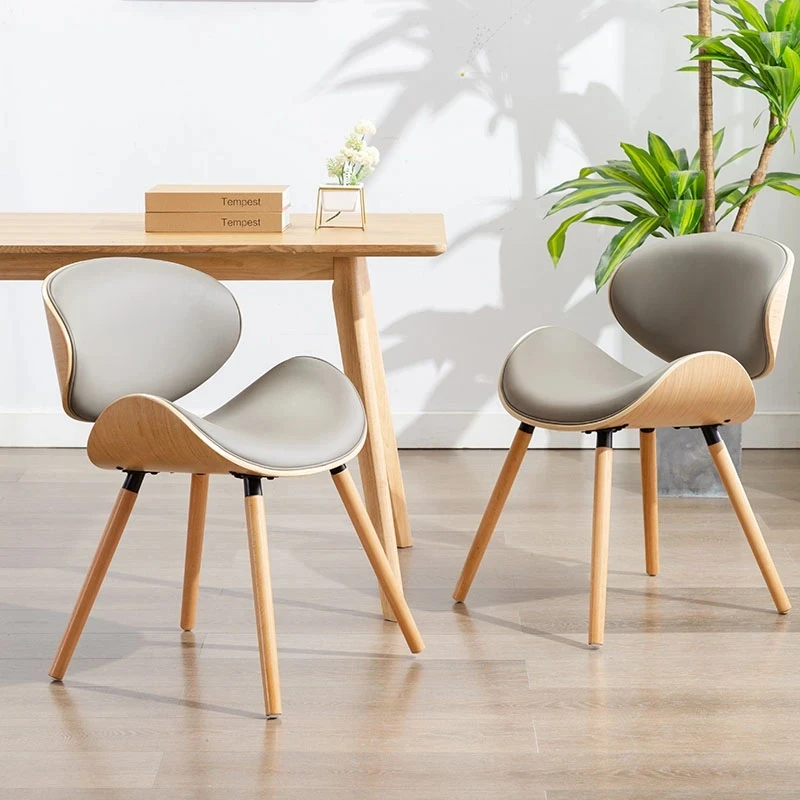 Современные дизайнерские обеденные стулья в скандинавском стиле, Переносные кофейные Эргономичные обеденные стулья для гостиной, мебель для дома Sandalye Изображение 0