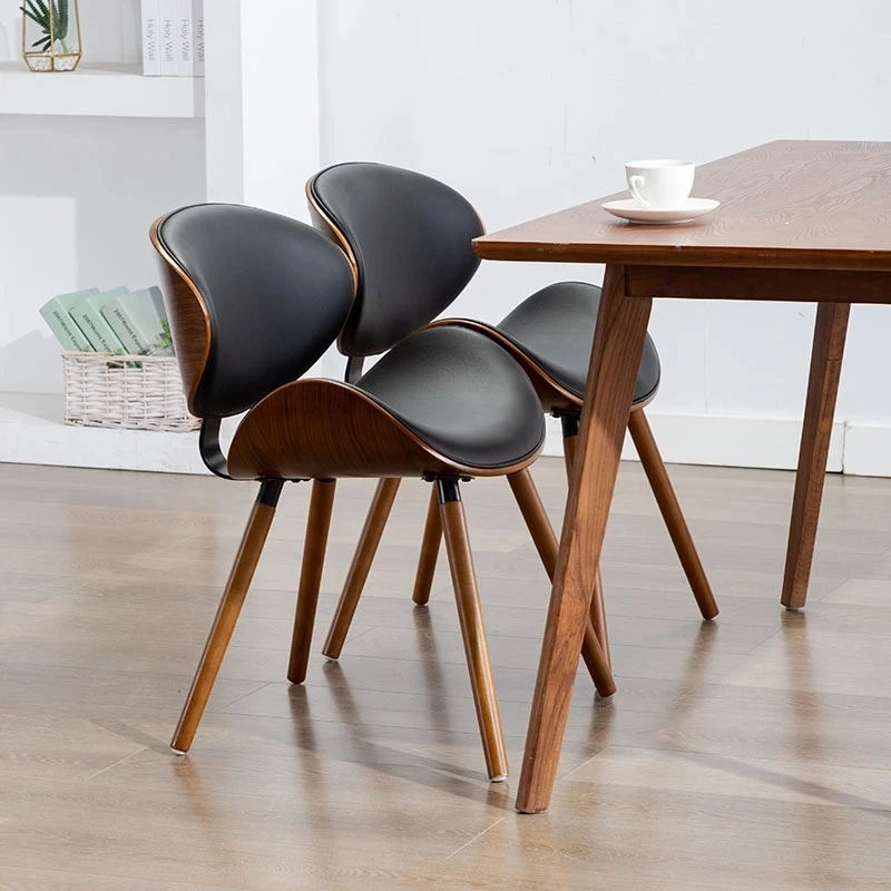 Современные дизайнерские обеденные стулья в скандинавском стиле, Переносные кофейные Эргономичные обеденные стулья для гостиной, мебель для дома Sandalye Изображение 2