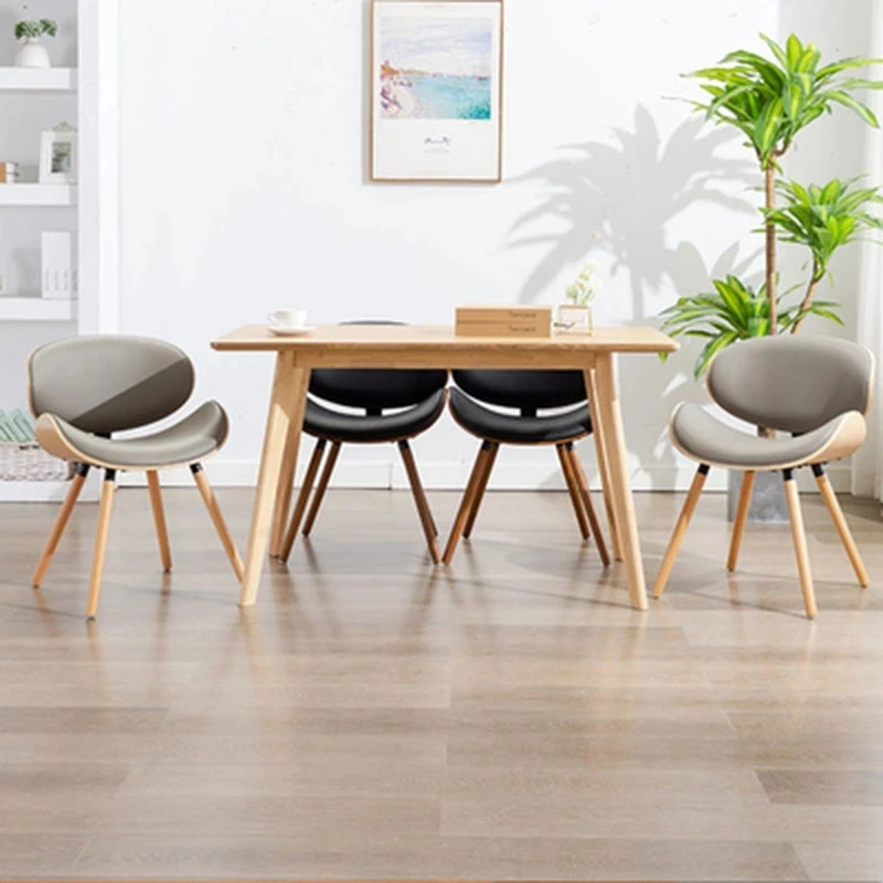 Современные дизайнерские обеденные стулья в скандинавском стиле, Переносные кофейные Эргономичные обеденные стулья для гостиной, мебель для дома Sandalye Изображение 3