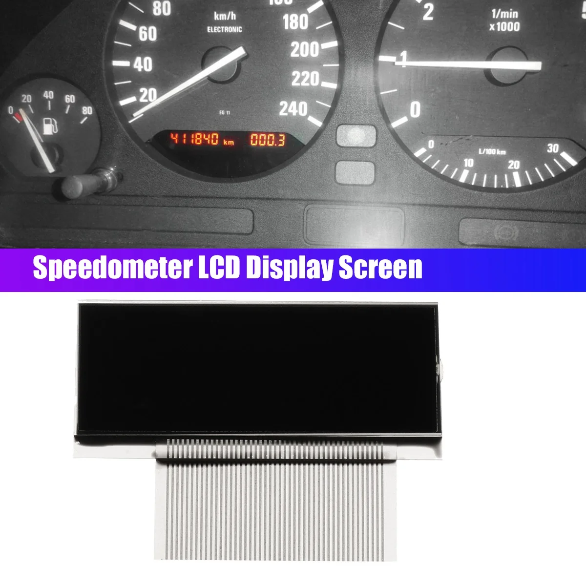 Сменный Экран ЖК-дисплея Спидометра для BMW E34 для Приборной панели, Аксессуары для интерьера Изображение 1