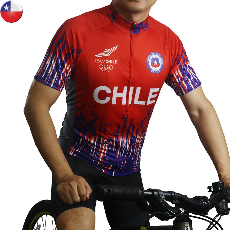 Уличная велосипедная одежда из джерси Чили с коротким рукавом, дорожный топ для мотокросса, куртка MTB, одежда для велоспорта, рубашка для велоспорта, Основные виды пешего туризма Изображение 0