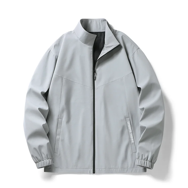 Весенняя мужская куртка-бомбер на молнии, мужская повседневная уличная одежда в стиле хип-хоп, приталенные бейсбольные пальто, мужская одежда, большие размеры 5XL Изображение 2
