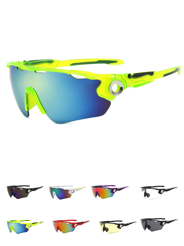 Стильные солнцезащитные очки для активного отдыха с защитой от УФ 400 Поляризованные очки для велоспорта, бега, Спортивные солнцезащитные очки, Очки для мужчин и женщин Изображение 5