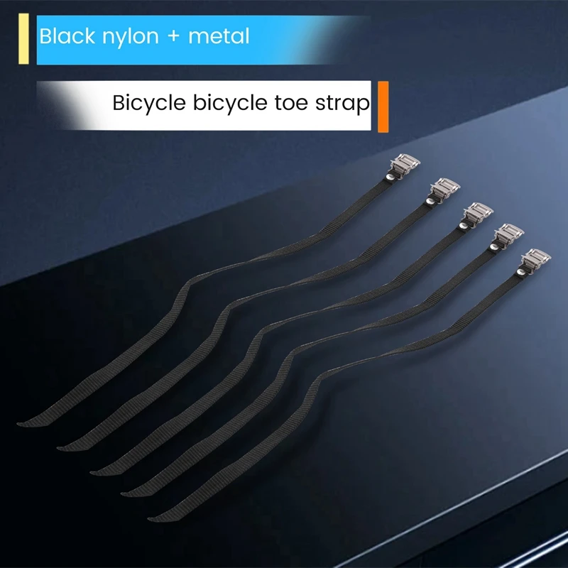 10 ШТ. ремешки для носка MTB-шоссейного велосипеда 50 см для велосипедных гонок Изображение 1