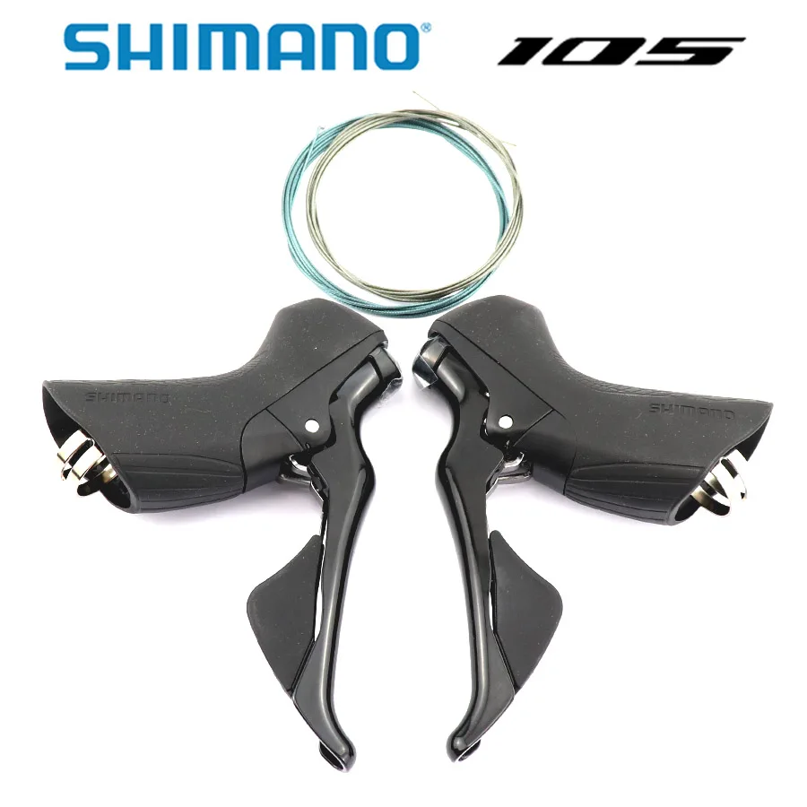 SHIMANO 105 ST R7000 Двойной рычаг управления 2x11-ступенчатый 105 R7000 Переключатель Тормозов Шоссейного велосипеда 22s серии обновление с 5800 Изображение 1