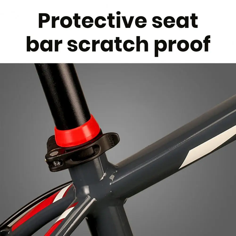 Силиконовый кольцевой инструмент, втулка подседельного штыря, легкая защита, Прочная защита втулки подседельного штыря для горного велосипеда Изображение 0