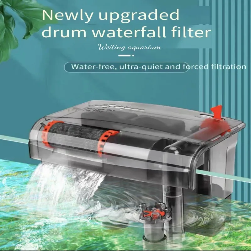Настенный фильтр для аквариума, водопад, система очистки воды 